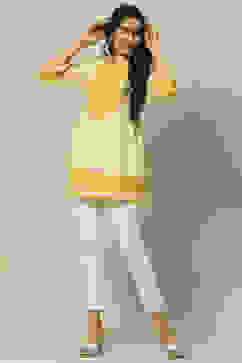 Yellow Rayon Indie Top image number 0