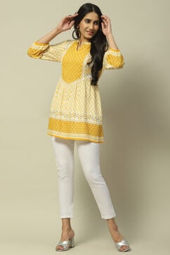Yellow Rayon Indie Top image number 0