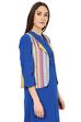 Yellow Straight Viscose Rayon Jacket image number 3