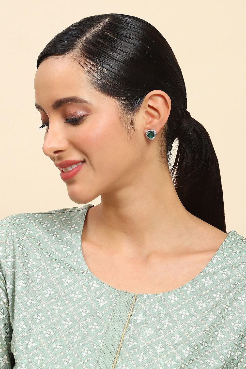 Green Alloy Studs image number 3