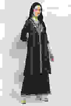 Navy Viscose Kalidar SET image number 5