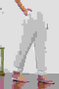 White Cotton Palazzos & Culottes image number 4