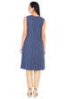 Indigo Straight Cotton Jacket image number 5