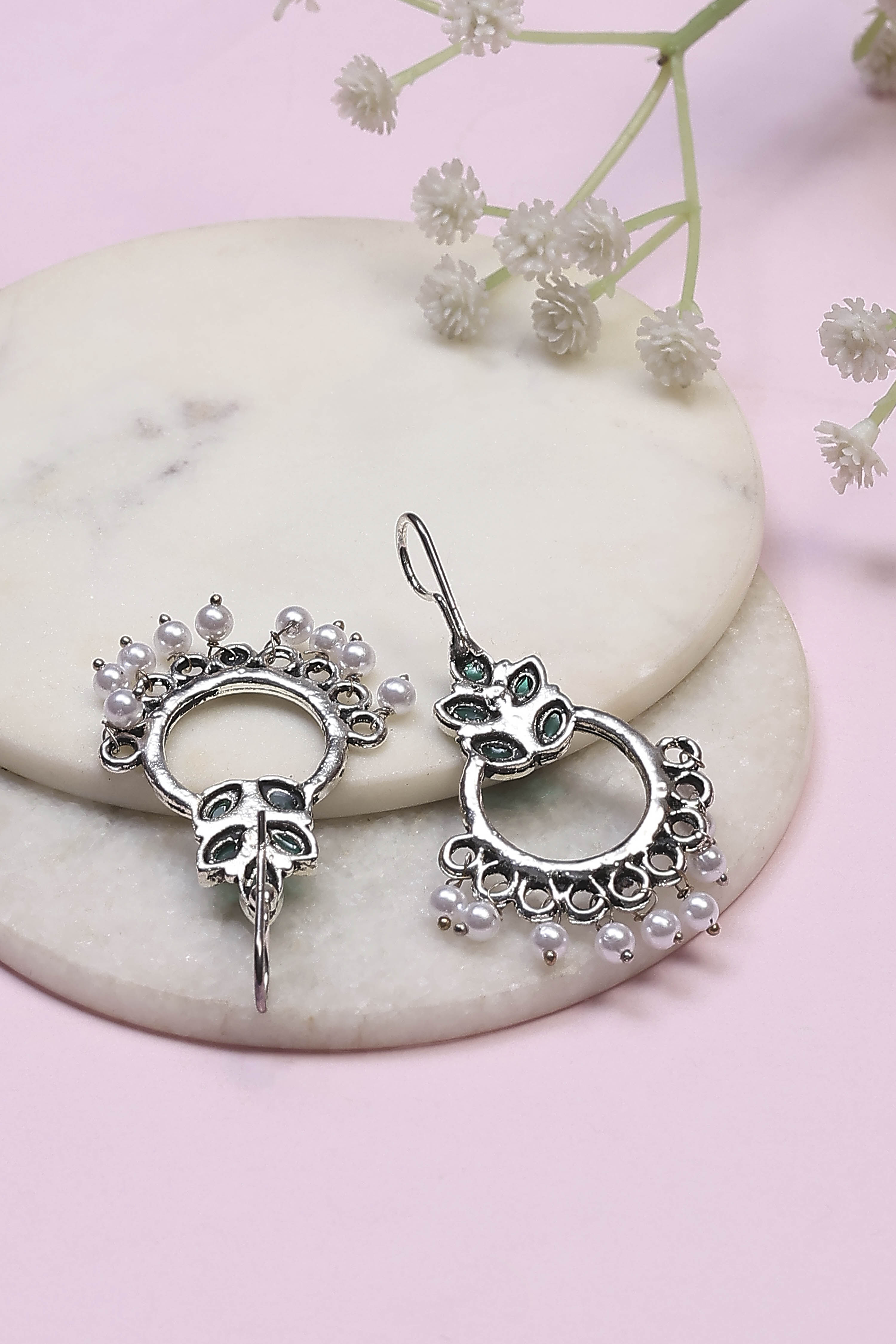 Green Alloy Drop & Danglers image number 2