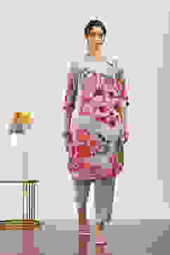 Purple Rayon Viscose Rayon Kurta Pants Set image number 6