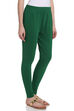 Green Cotton Leggings image number 3