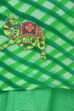 Green A-Line Polyester Kurta image number 1