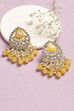 Yellow Gold Plated Chandelier Earrings image number 0