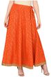 Orange Cotton Skirt image number 0
