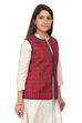 Indigo Straight Cotton Jacket image number 2