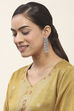 Silver Oxidize Alloy Danglers image number 3