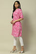 Blue Rayon Staight Kurta image number 2