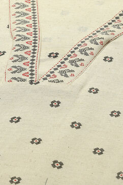 Off-White Geometric Printed Straight Indie Top image number 1