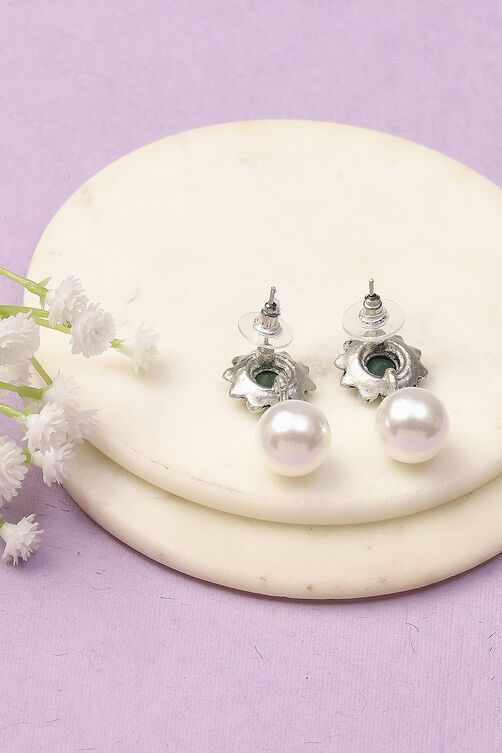 Oxidised Alloy Earrings image number 2