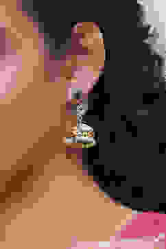 Gold Brass Jhumka image number 1