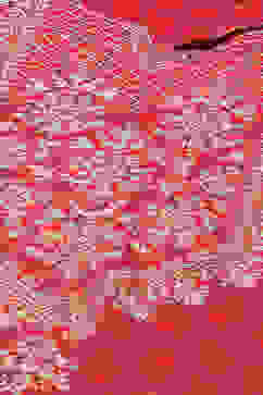 Purple LIVA Straight Printed Kurta image number 1