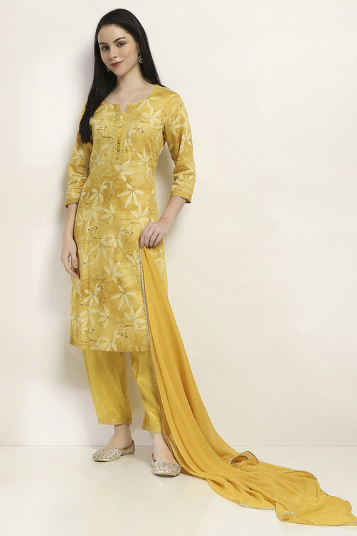 Mauve Cotton Straight Set image number 0