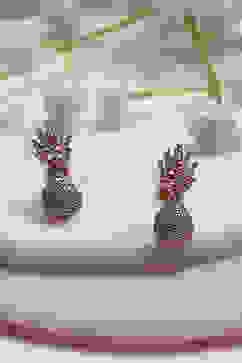 White Alloy Studs image number 0