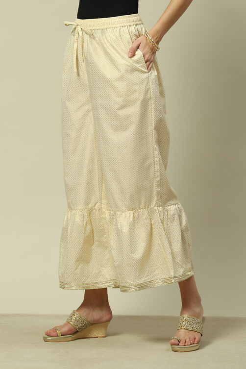 Off-White Printed Loose Fit Sharara image number 2