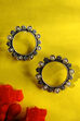 Pearl White Metal Brass Earring image number 0