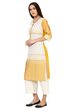 Yellow Straight Viscose Rayon Kurta image number 2