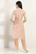 Peach Cotton Blend Straight SET image number 4