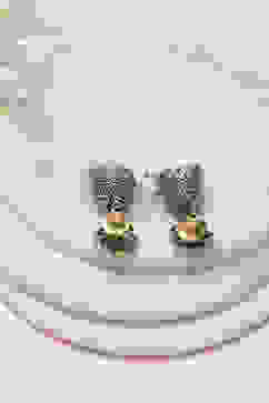 Silver Brass Jhumka image number 2