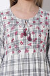 White Cotton Dress image number 1