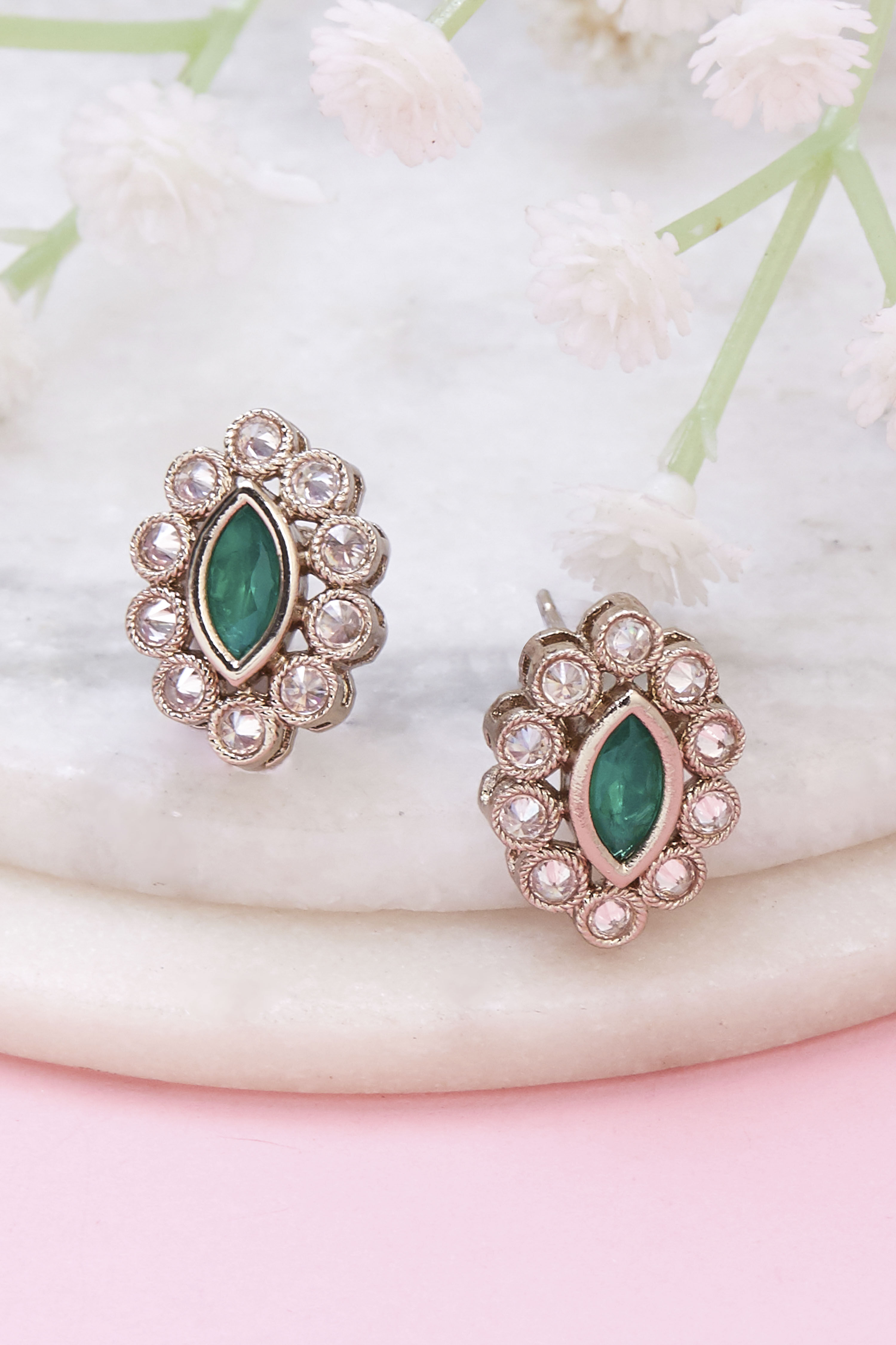 Green Brass Studs image number 0