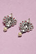 Oxidised Brass Earrings image number 2