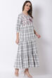 White Cotton Dress image number 3