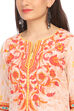 Peach Straight Kurta image number 1