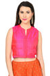 Pink Polyester Jacket image number 0