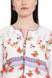 Off White Viscose Straight Kurta image number 1
