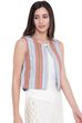 Ecru Cotton Reversible Koti Jacket image number 3