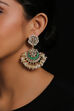 Turquoise  Metal Brass Earring image number 1
