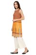 Yellow Straight Viscose Rayon Indie Top image number 5