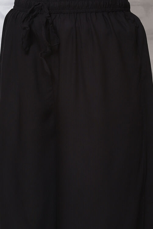 White Viscose Palazzo image number 1