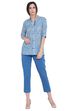 Light-Blue Cambric Indie Top image number 5