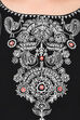 Black Straight Viscose Kurta image number 5