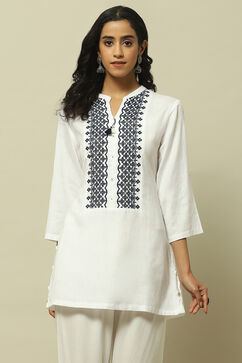 White Rayon Indie Top image number 5