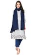 Indigo Cotton Stole image number 0
