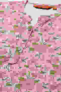 Pink Rayon Staight Kurta image number 1