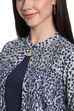 Indigo Rayon Front Open Indie Top image number 1