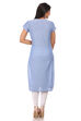 Blue Cotton Straight Kurta image number 1
