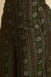 Green Viscose Blend Asymmetric Printed  image number 2
