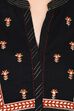 Rangriti Black Straight Cotton Indie Top image number 5