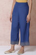 Indigo LIVA Palazzo Pants image number 3