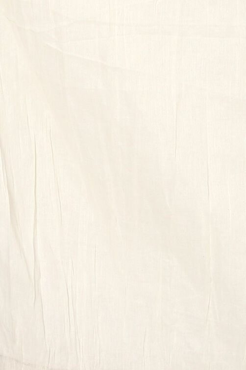 Off White Cotton Stole image number 1