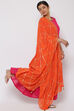 Pink Viscose Straight Suit Set image number 0